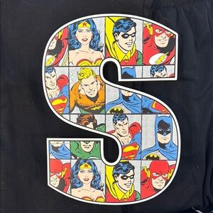 Superhero Comic Letter S Wall Art